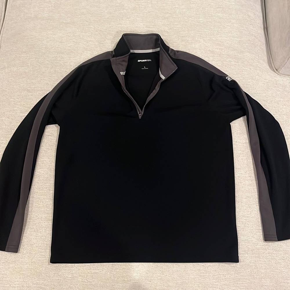 sport-tek. men’s large quarter zip